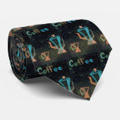 CricketDiane's Mannen Ugly Stropdassen Coffee Coff (Opgerold)