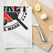 Cricketer uit de Mark Cricket Theedoek (Quarter Fold)
