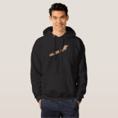Cricketer Umpire Cricketing  Batsman Bowler Cricke Hoodie (Voorkant volledig)