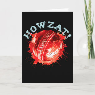 Cricketfans S Howzat! Cricket Ll S Noodlijdend Eff Kaart