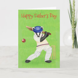 Cricketing das Vaderdag kaart