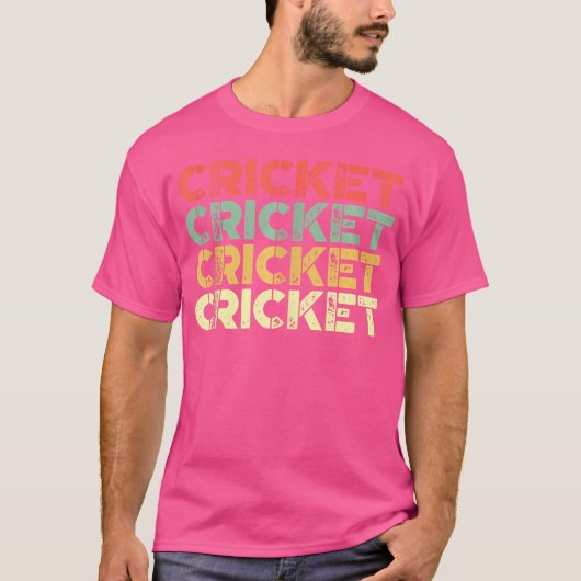 Cricketliefhebbers zijn gek op cricket t-shirt (Voorkant)