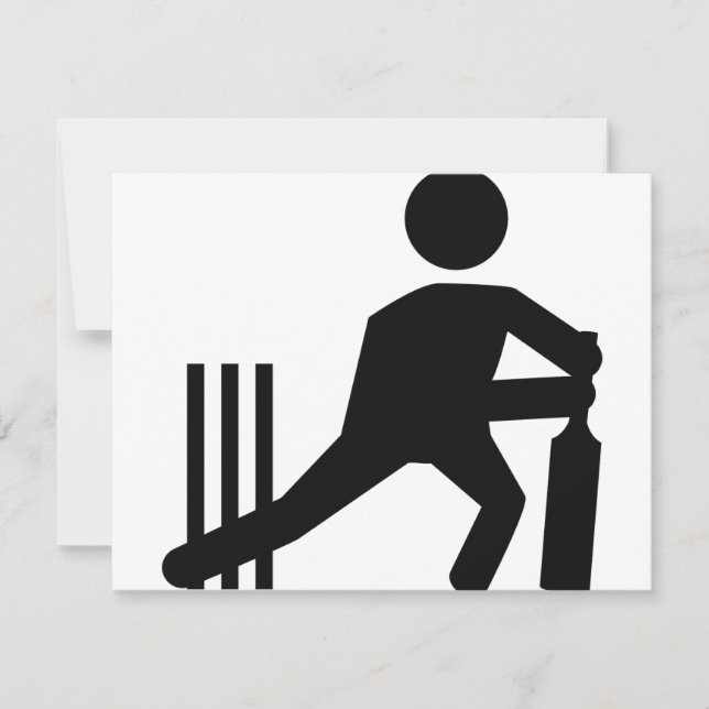 cricketpictogram (Voorkant)