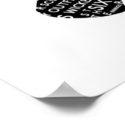 cricketPoster Poster (Hoek)