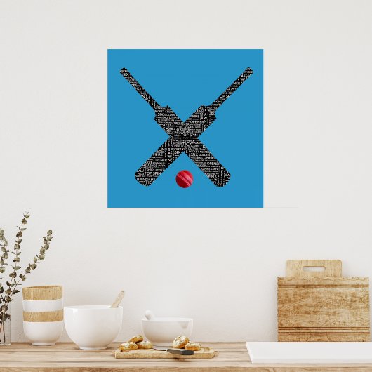 cricketposter poster (Keuken)