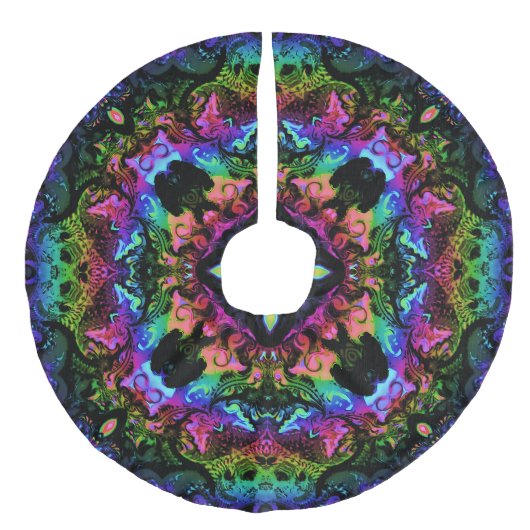 Crickets Pride  Imitatie Linnen Kerstboom Kleed (Voorkant)