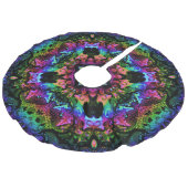 Crickets Pride  Imitatie Linnen Kerstboom Kleed (Gekanteld)