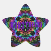 Crickets Pride Ster Sticker (Voorkant)