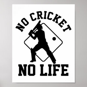 Crickets Speler  Poster