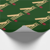 Cricketspel Cadeaupapier (Hoek)