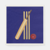 Cricketspel Servet (Voorkant)