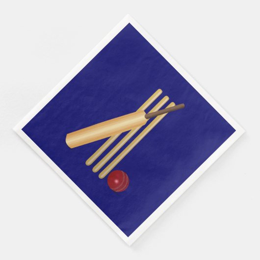 Cricketspel Servet (Hoek)