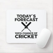 Cricketspeler 10 muismat (Met muis)