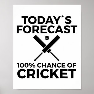 Cricketspeler 10 poster