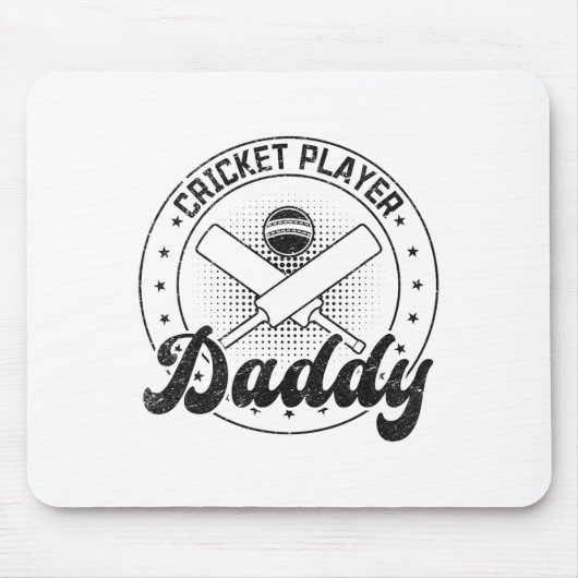 Cricketspeler Daddy Muismat (Voorkant)