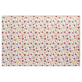 Cricketspeler Engels Cricket Bat en Ball Patterned Stof (Fat Quarter)