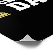 Cricketspeler Sport 1  Poster (Hoek)