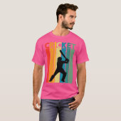 cricketspeler t-shirt (Voorkant volledig)