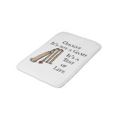 Cricketspelers, cricket badmat (Gekanteld)