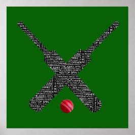 crickettypografie-poster poster