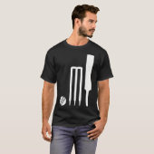 Cricketuitrusting T-shirt (Voorkant volledig)