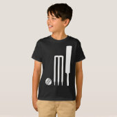Cricketuitrusting T-shirt (Voorkant volledig)