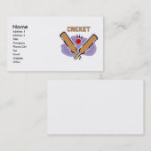 CricketVisitekaartjes Visitekaartje (Voorkant / Achterkant)
