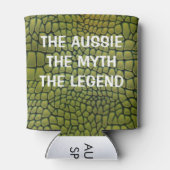 Crickey, Aussie Spirit, Croc Koelbox Blikjeskoeler (Achterkant)