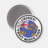 Crickey! - (Stellar) Fruit Mince Pies Magneet (Voorkant / Achterkant)