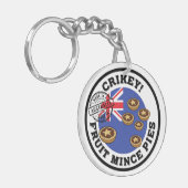Crickey! - (Stellar) Fruit Mince Pies Sleutelhanger (Voorkant Links)