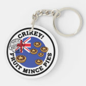 Crickey! - (Stellar) Fruit Mince Pies Sleutelhanger (Achterkant)