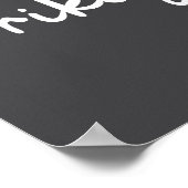 Crikey Christmas Santa Hat Matching Christmas Fami Poster (Hoek)