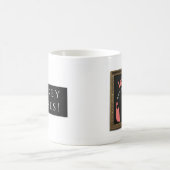 Crikey Moses. Gewoon zwart Koffiemok (Center)