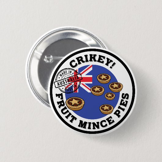 Crikey. - (Stellar) Fruit Mince Pies Ronde Button 5,7 Cm (Voorkant /achterkant)