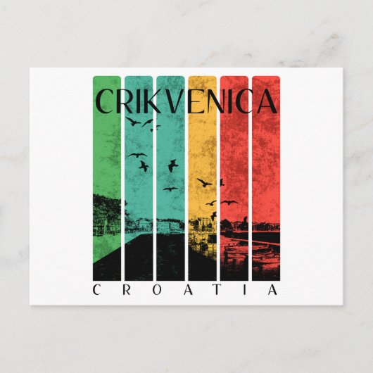 Crikvenica  briefkaart (Voorkant)