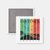 Crikvenica  magneet (Voorkant / Achterkant)