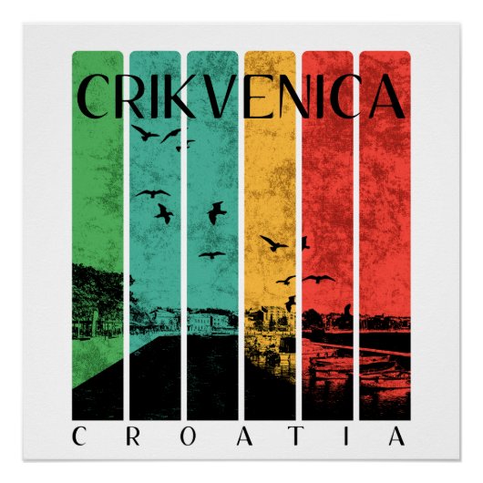 Crikvenica perfect poster (Voorkant)