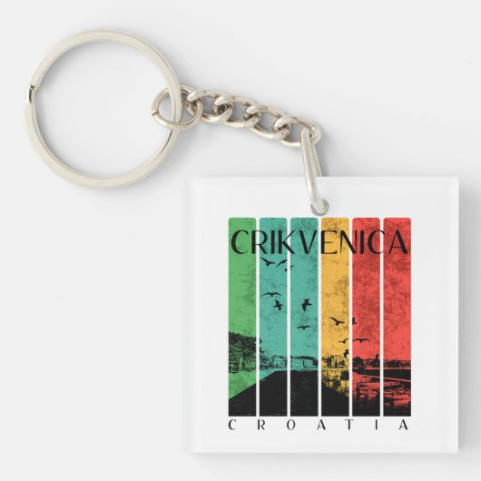 Crikvenica sleutelhanger (Voorkant)