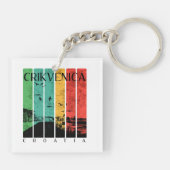 Crikvenica sleutelhanger (Achterkant)
