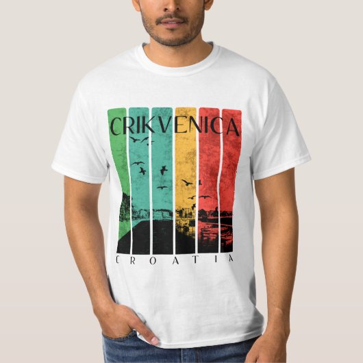 Crikvenica  t-shirt (Voorkant)