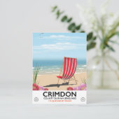Crimdon, County Durham, Engeland. Briefkaart (Staand voorkant)