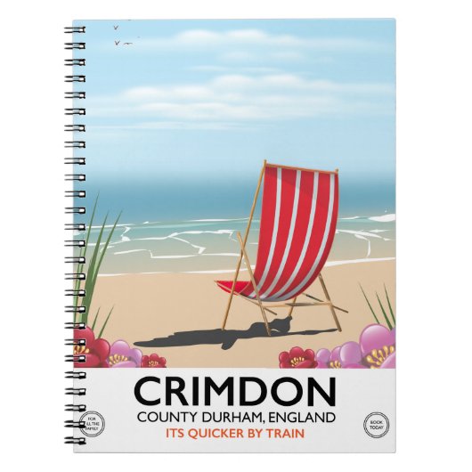 Crimdon, County Durham, Engeland. Notitieboek (Voorkant)