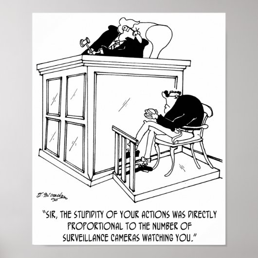 Crime Cartoon 7348 Poster (Voorkant)