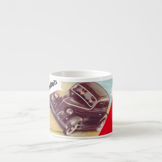 "Crime Club" Espresso Mok (Voorkant)