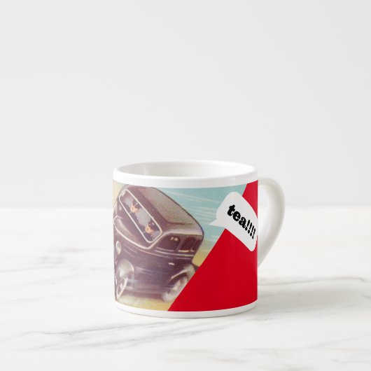 "Crime Club" Espresso Mok (Voorkant rechts)