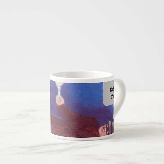 "Crime Club" Espresso Mok (Voorkant rechts)