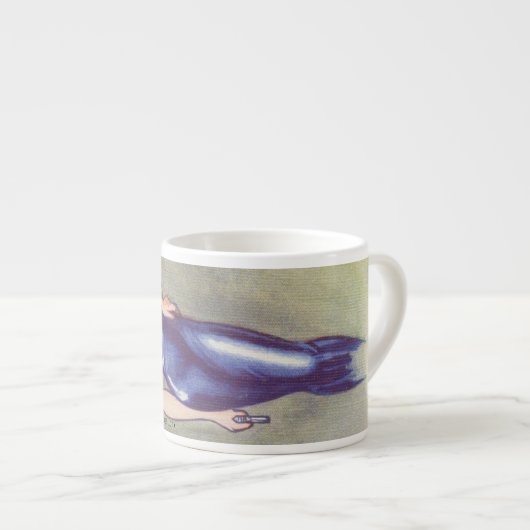 "Crime Club" Espresso Mok (Voorkant rechts)