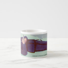 "Crime Club" Espresso Mok