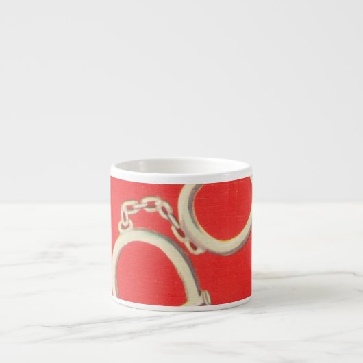 "Crime Club" Espresso Mok (Voorkant)