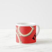 "Crime Club" Espresso Mok (Voorkant rechts)